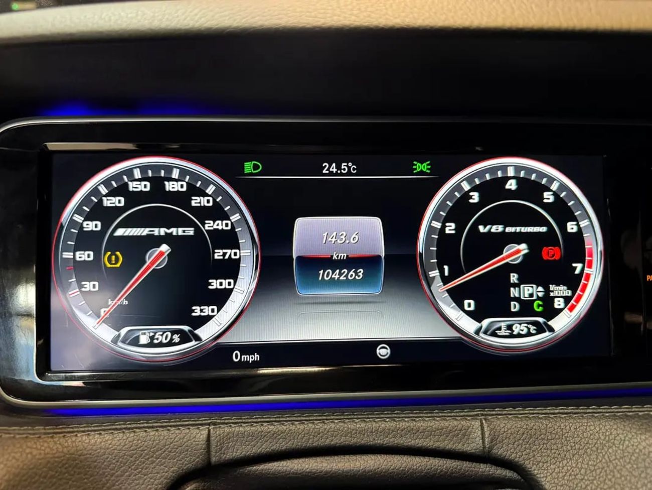 مرسيدس بنز S 63 AMG Accident free | Low mileage