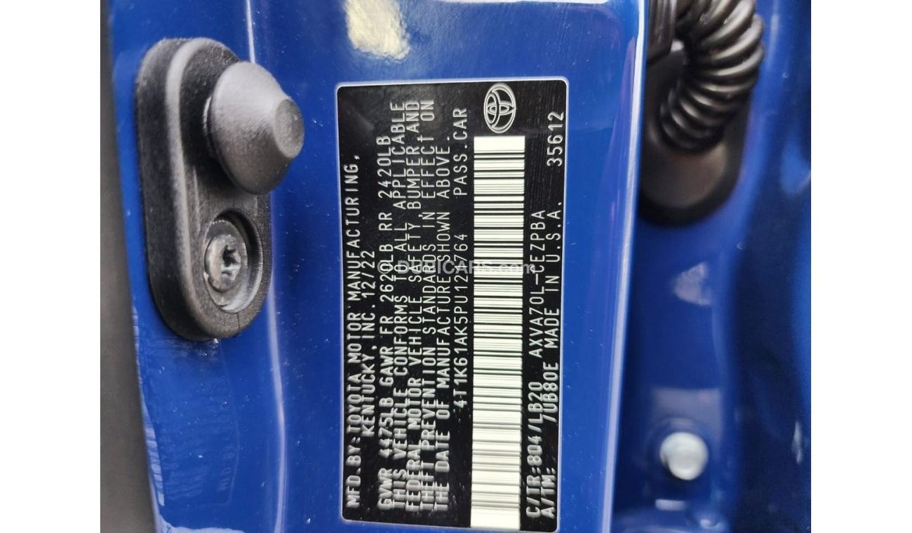 Toyota Camry Toyota Camry 2023 model full panoramic