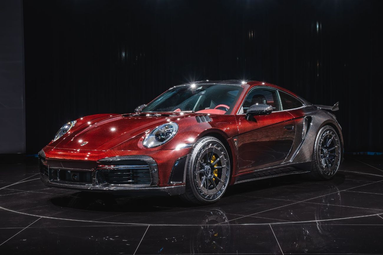 بورش 911 Porsche 911 (992) Turbo S Topcar +Full Carbon body 1of 7