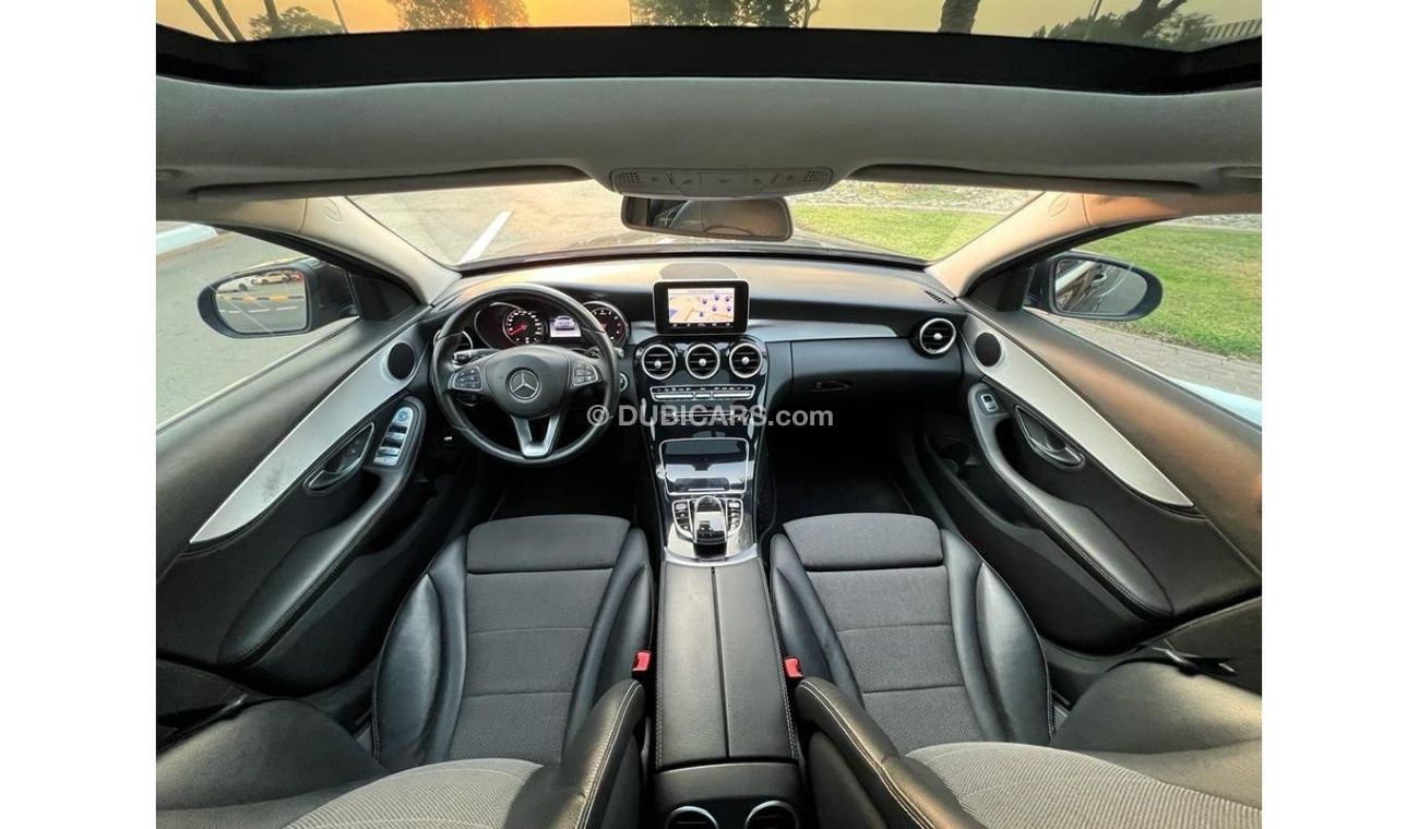 Mercedes-Benz C 200 Std MERCEDES BENZ C200 2.0L 2015 GCC FULL OPTION FULL SERVICE HISTORY GARGASH AGENCY