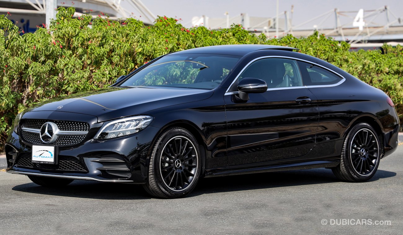 مرسيدس بنز C 300 كوبيه 2020 Coupe  AMG, ,GCC 0km w/2 Yrs Unlimited Mileage Warranty+3 Yrs Service @ EMC