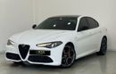 ألفا روميو جوليا Veloce Q2 2023 Alfa Romeo Giulia Veloce Q2, 2028 Alfa Romeo Warranty + Service Pack, Very Low Kms, G