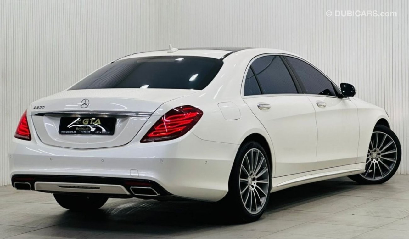 مرسيدس بنز S 500 Std 2015 Mercedes Benz S500L, Full Mercedes Service History, Full Options, Low Kms, GCC