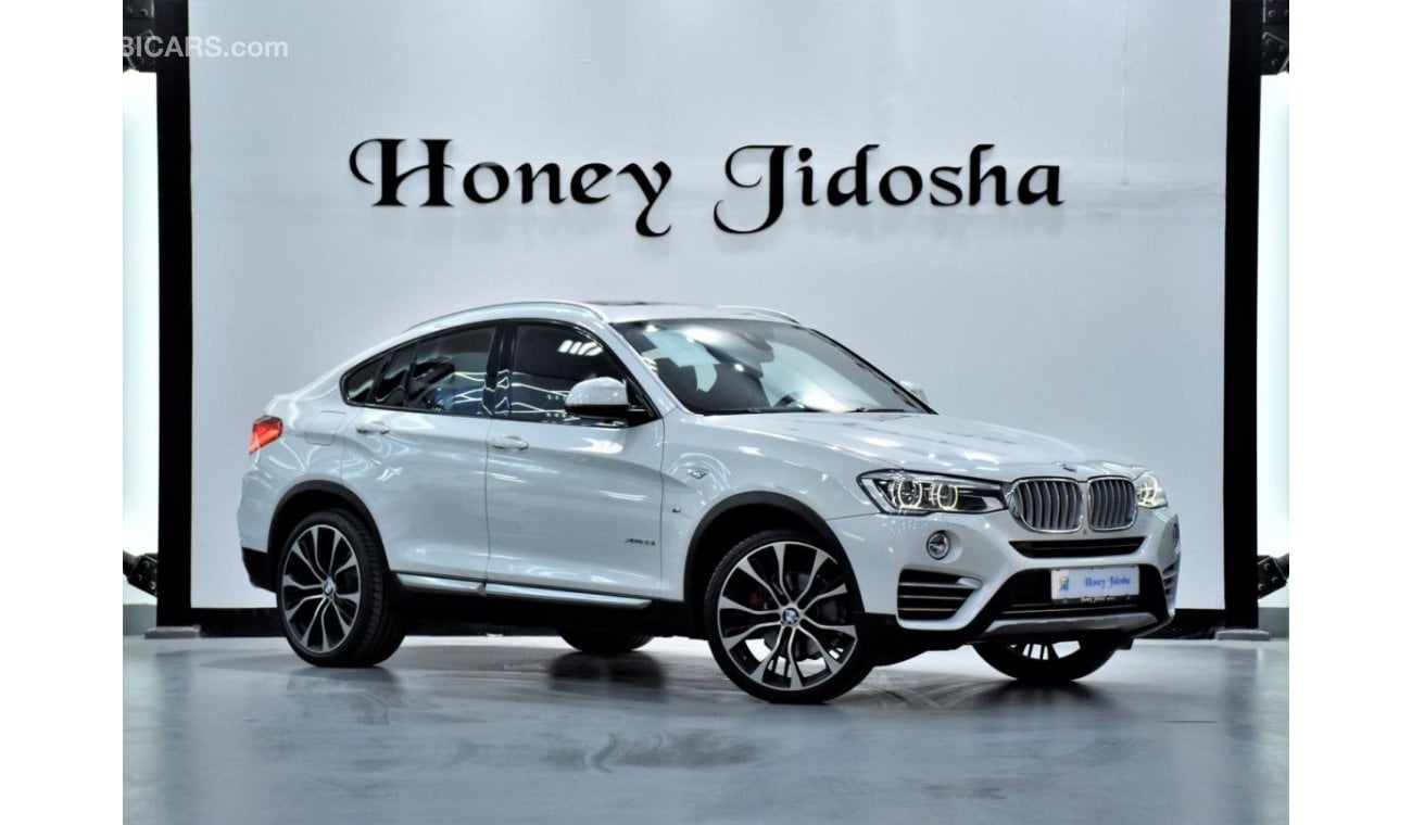 بي أم دبليو X4 EXCELLENT DEAL for our BMW X4 xDrive35i M-Kit ( 2015 Model ) in White Color GCC Specs