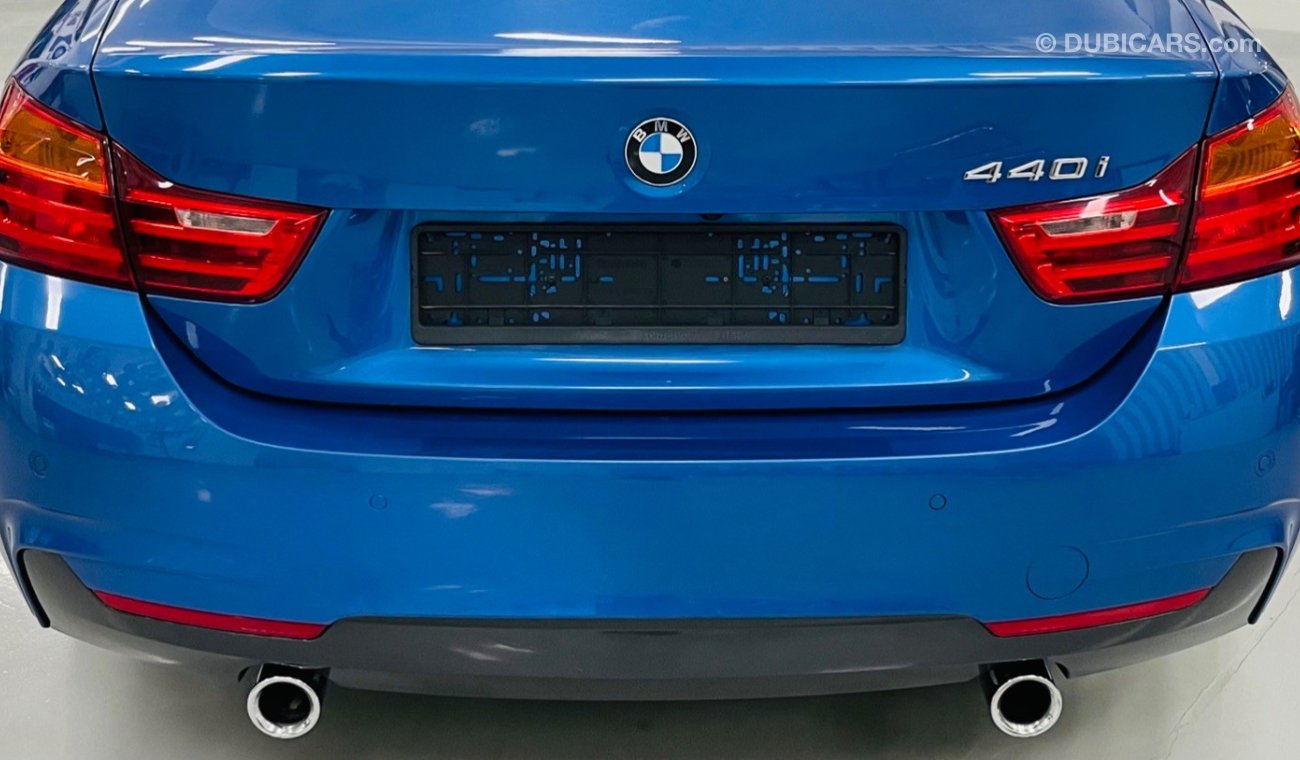 BMW 440i GCC .. FSH .. Warranty .. Original Paint .. Perfect Condition