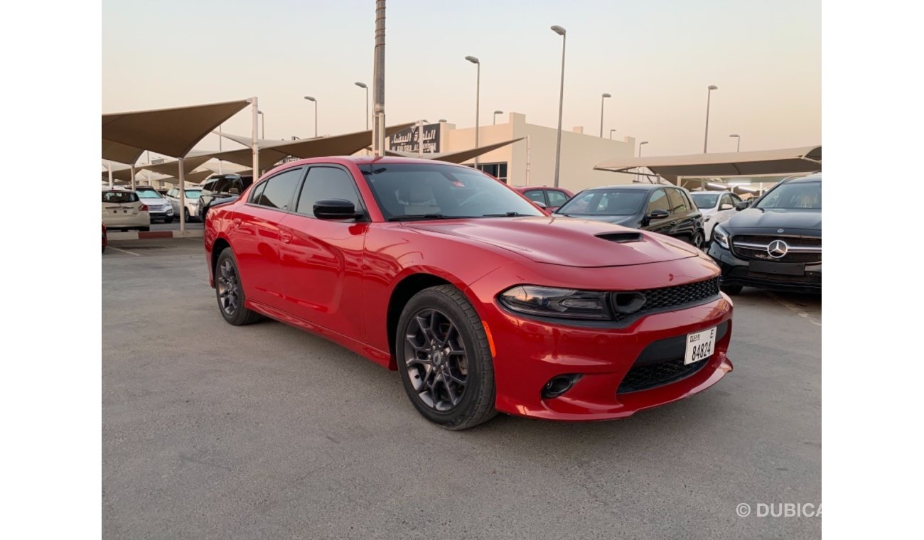 Dodge Charger Dodge Charger 2018 full option super extra red color and white and black interior