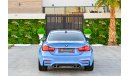 بي أم دبليو M4 | 3,229 P.M | 0% Downpayment | Full Option | Amazing Condition!