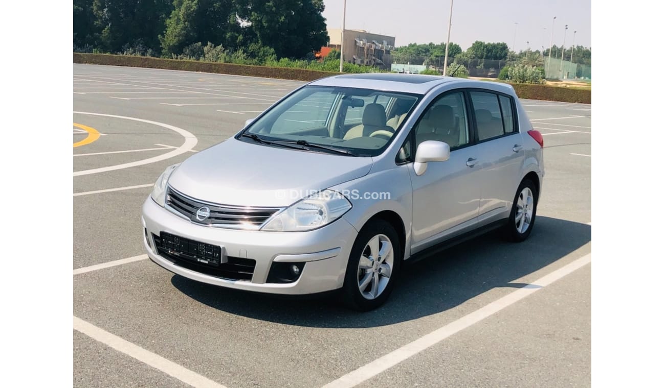 نيسان تيدا موديل 2012 خليجي فل مواصفات فتحه سقف مالك واحد من الوكاله مفتاحين فل مواصفات فتحه سقف