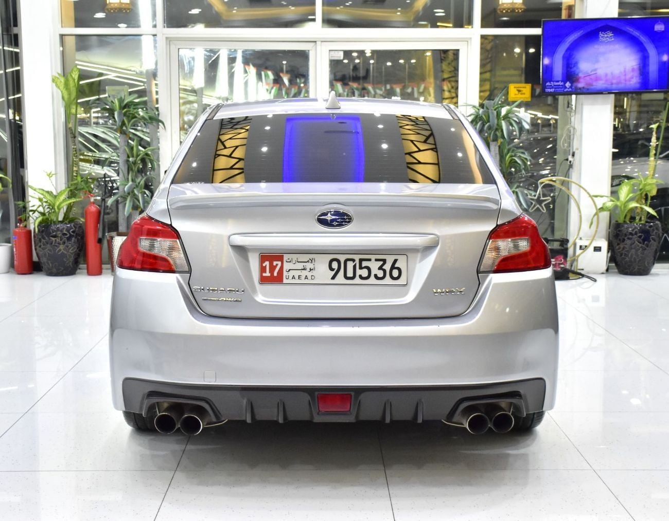 سوبارو امبريزا WRX EXCELLENT DEAL for our Subaru WRX AWD ( 2017 Model ) in Silver Color GCC Specs