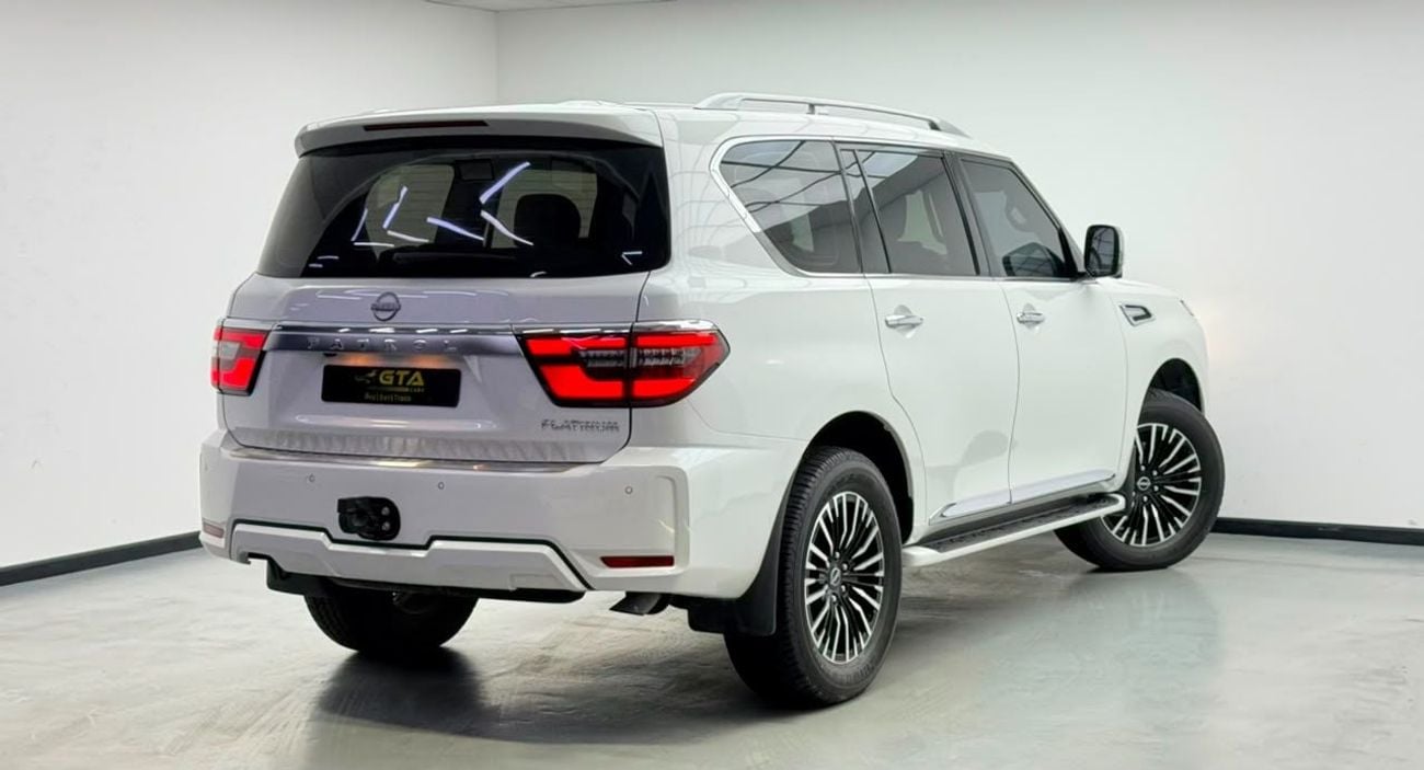 نيسان باترول 2023 Nissan Patrol SE Platinum, Auto Guard Warranty, Full Nissan Service History, GCC Specs