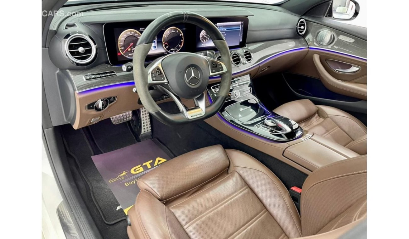 Mercedes-Benz E 63 AMG 2018 Mercedes E63s AMG, Warranty, Service History