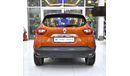 رينو كابتور EXCELLENT DEAL for our Renault Captur ( 2016 Model ) in Orange Color GCC Specs