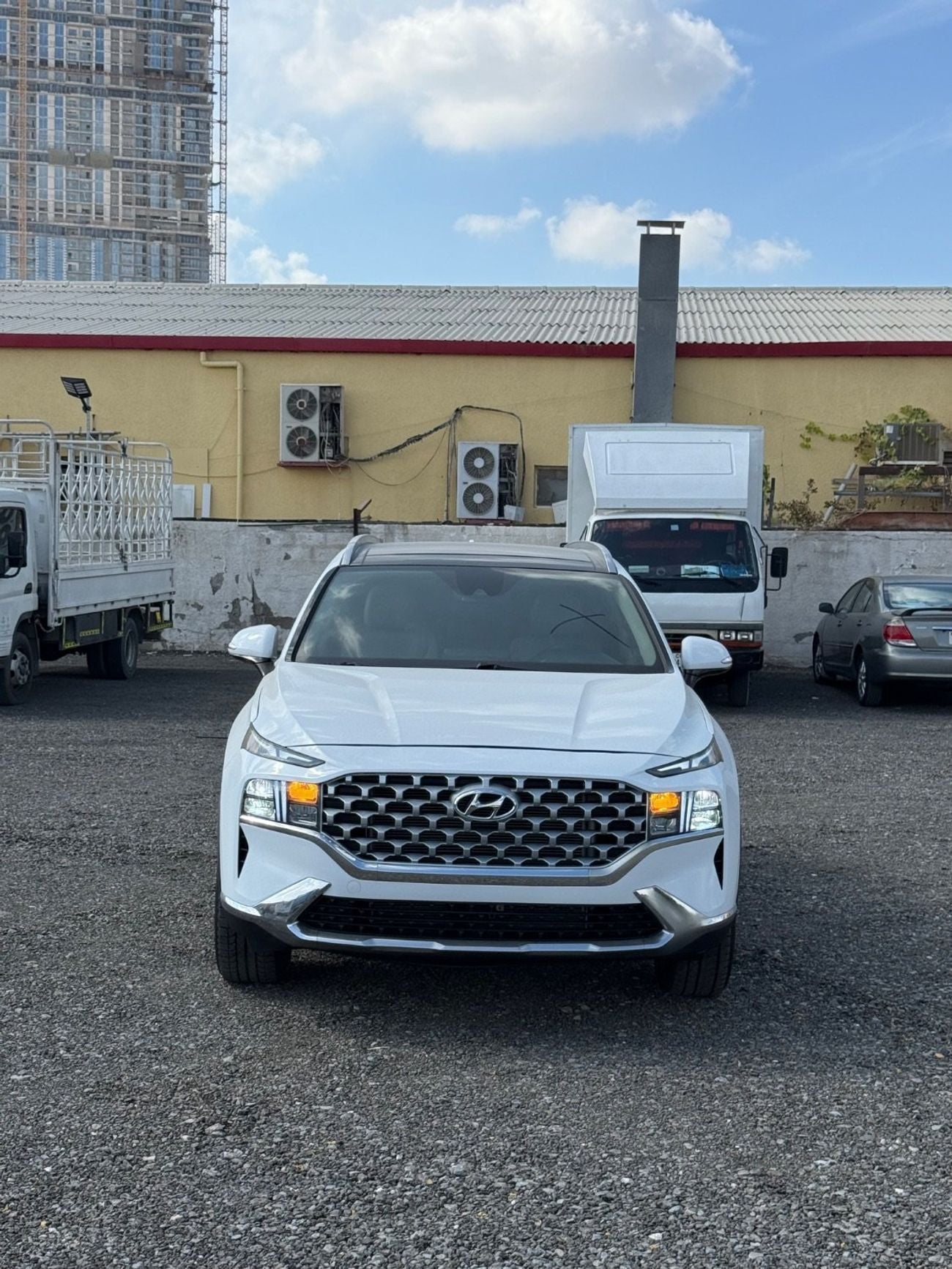 هيونداي سانتا في STD (NON GCC) 2021 PANORAMA 2.5 Turbo FULL TOP OPTION CANADA SPEC