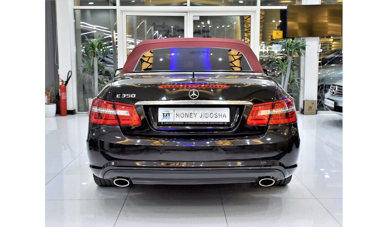 Mercedes Benz E350 EXCELLENT DEAL for our Mercedes Benz E350 CONVERTIBLE ( 2013 Model ) in Black Color GCC Specs