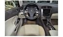 Lexus IS300 EXCELLENT DEAL for our Lexus IS 300 ( 2012 Model! ) in White Color! GCC Specs