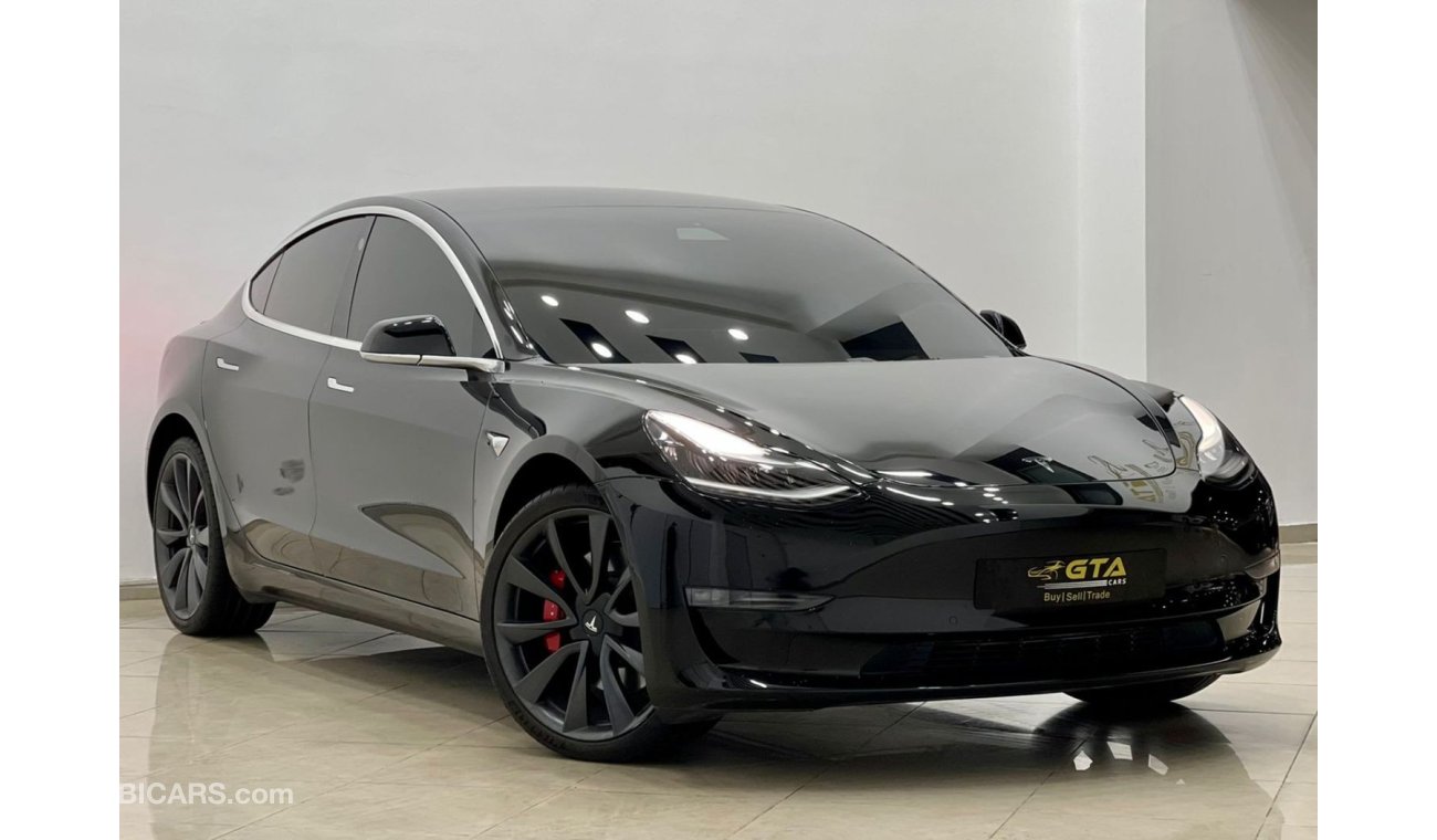 Tesla Model 3 Performance 2020 Tesla Model 3 Performance, ( Auto Pilot ), Tesla Warranty, GCC