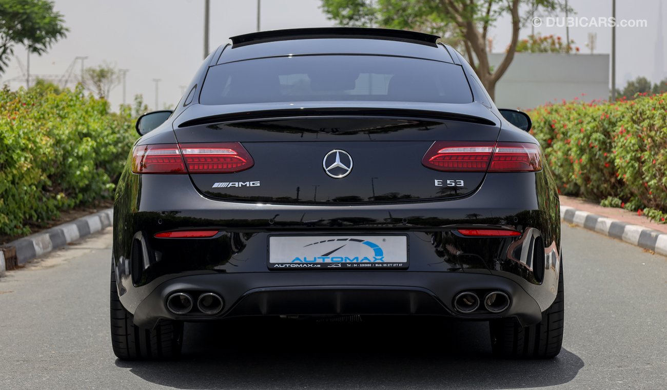 مرسيدس بنز E 53 AMG كوب 4MATIC Plus خليجية 2022 , 0 كم , مع ضمان 3 سنوات أو 100 ألف كم