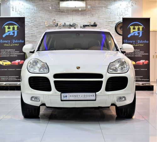 بورش كايان Porsche Cayenne TURBO 2005 Model!! in White Color! GCC Specs