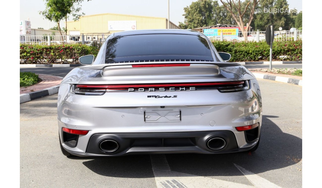 بورش 911 Turbo S **2020** GCC Spec & With Rem. Warranty