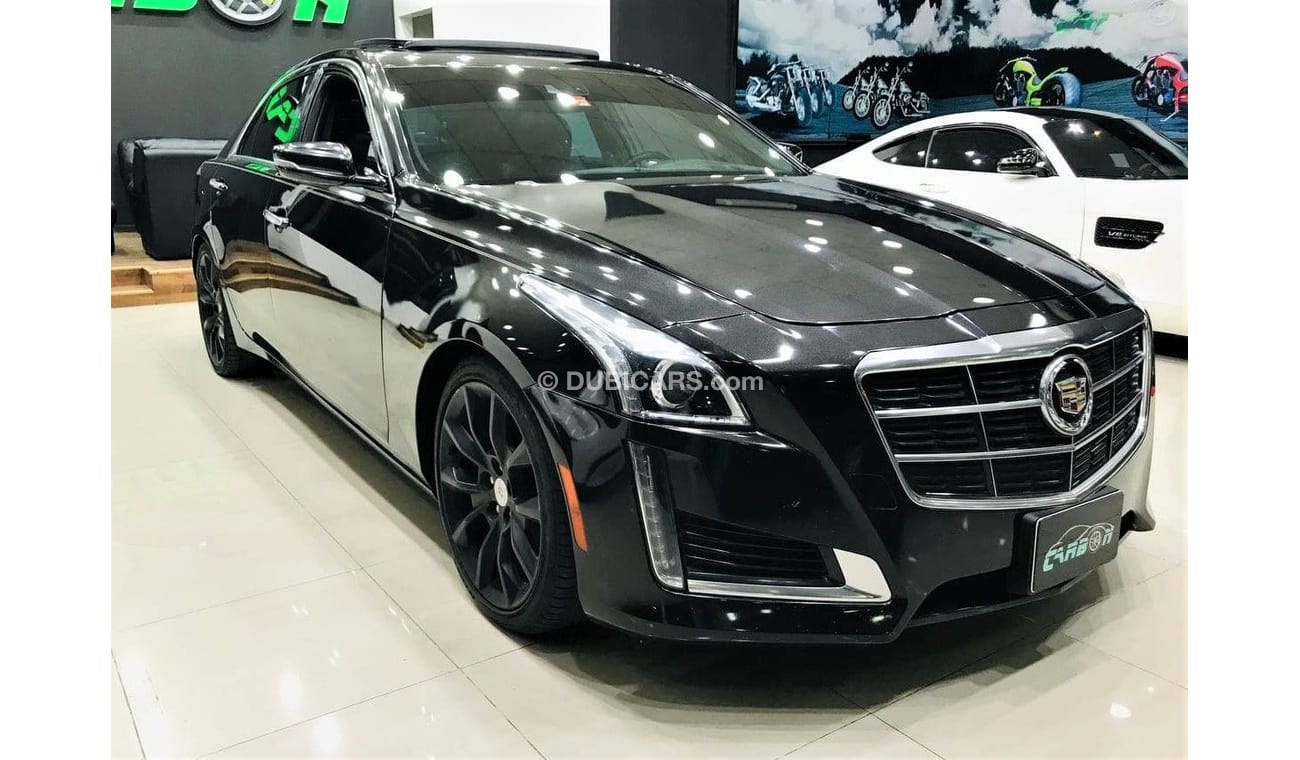 كاديلاك CTS CADILAC CTV FULL OPTION 2014 FOR 39K WITH ONE YEAR WARRANTY + INSURANCE + REGISTRATION RTA