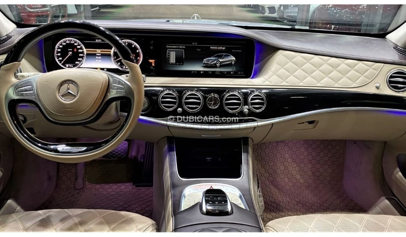 Mercedes-Benz S 600 SPECIAL OFFER MAYBACH S600 V12 2016 MODEL IN BEAUTIFUL SHAPE FOR 219K AED