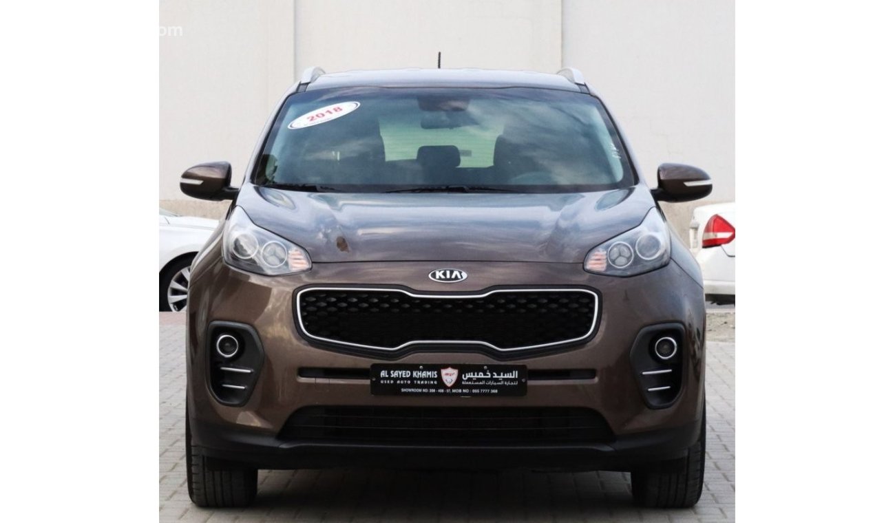 Kia Sportage Kia Sportage 2018 2.0 GCC in excellent condition