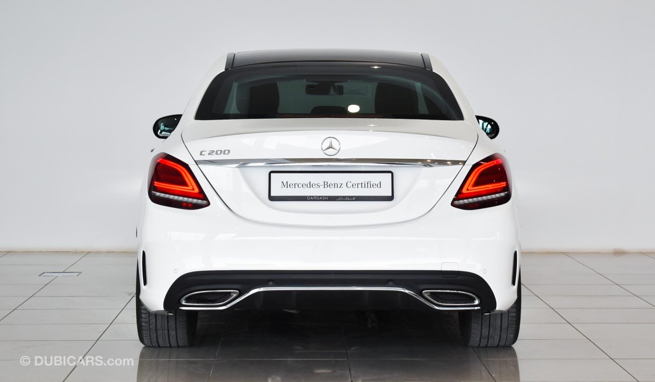 مرسيدس بنز C200 SALOON / Reference: VSB ***** Certified Pre-Owned