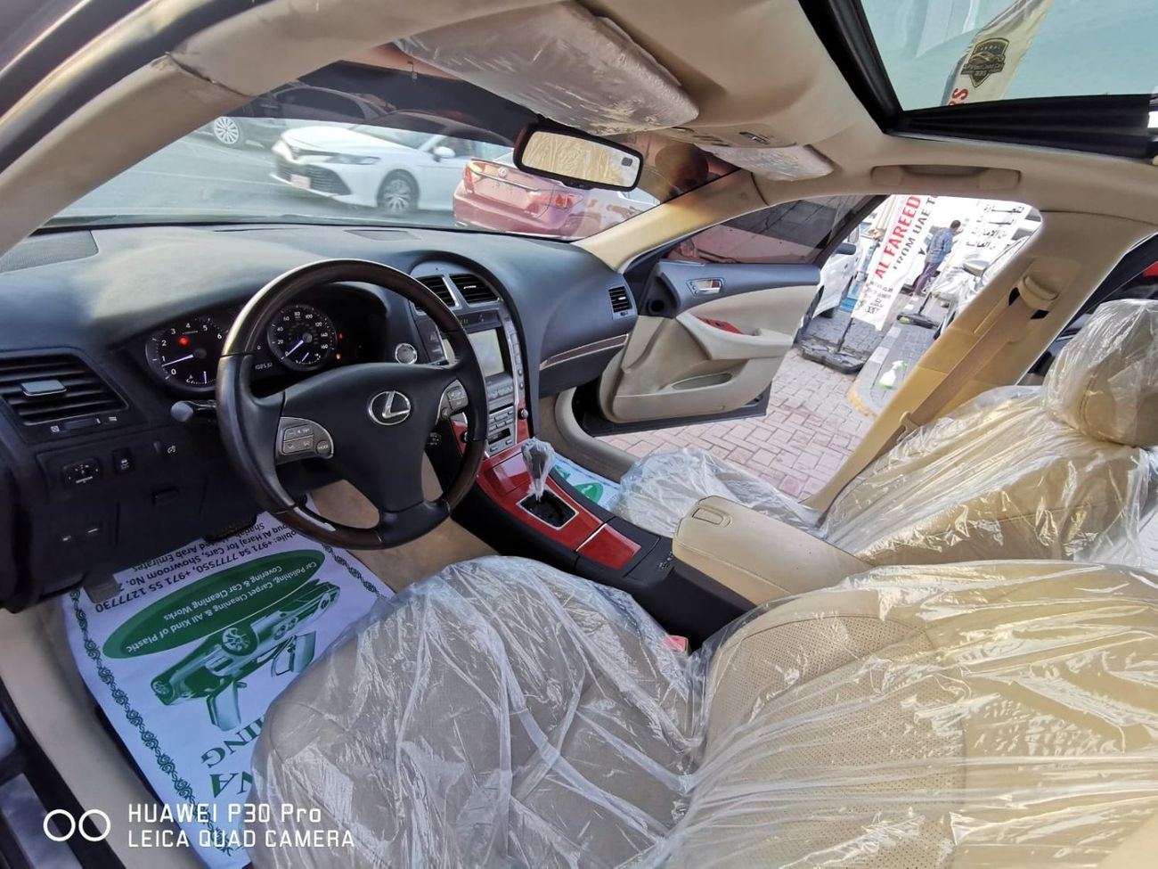 لكزس ES 350 ممتازة من الداخل و الخارج