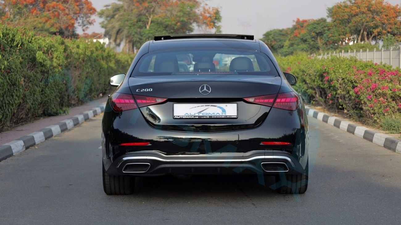 Mercedes Benz C200 AMG Premium EQ Boost 1.5T RWD GCC 2026 With 2 Years Warranty Unlimited Mileage @Official Dealer