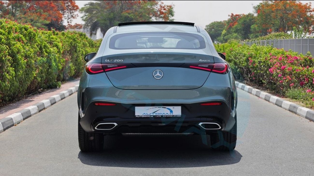 مرسيدس بنز GLC كوبيه 200 AMG 4Matic EQ Boost 2026 GCC 0Km With 2 Years Unlimited Mileage Warranty @Official Dealer