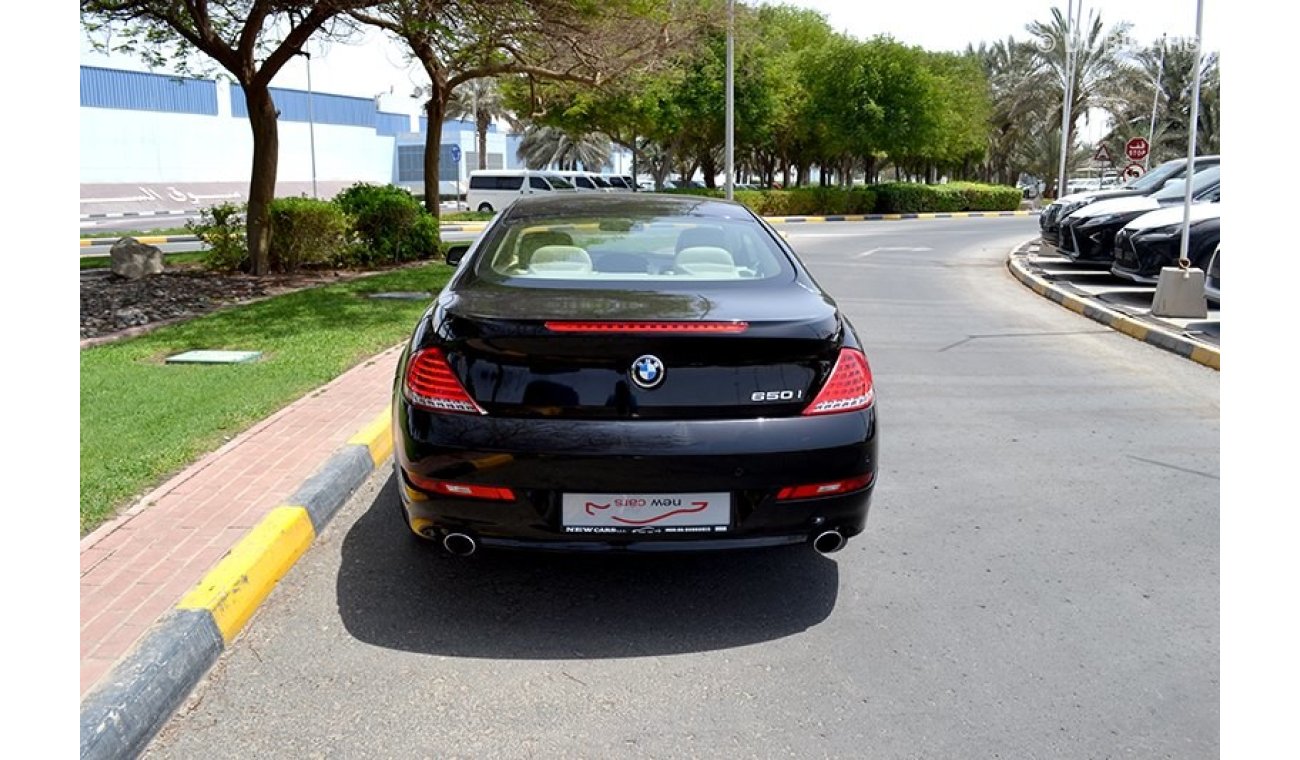 BMW 650i I - ZERO DOWN PAYMENT - 2365 AED/MONTHLY - 1 YEAR WARRANTY