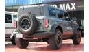 Ford Bronco (2021) 2.7L V6, GCC, UNDER WARRANTY +SERVICE CONTRACT FROM AL TAYER (Inclusive VAT)