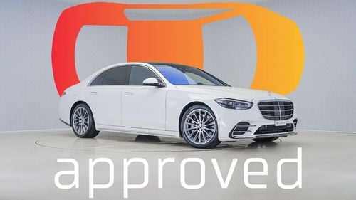 مرسيدس بنز S 500 S500 AMG Line | AED 4,778 PM | Up to 3 Years Unlimited Warranty