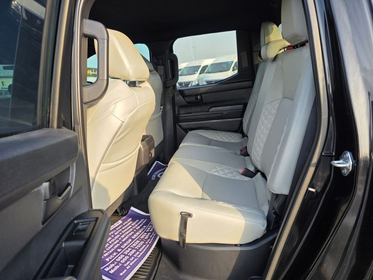 تويوتا تاكوما 2024 Model 2.4L normal engine ,Push button , leather seats and low mileage