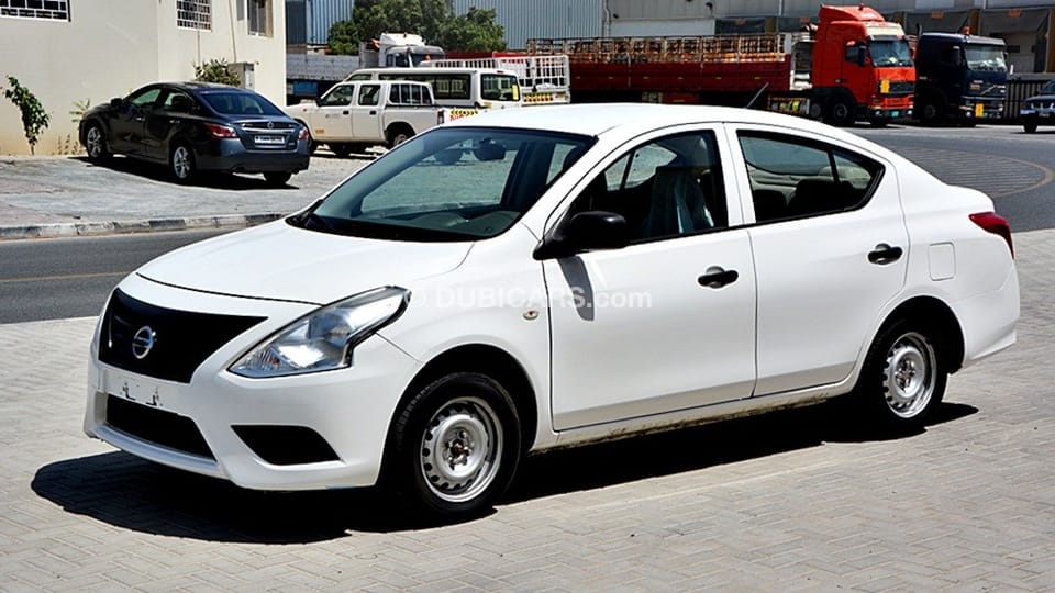 Nissan Sunny 2015 White GCC Low Mileage Immaculate Condition