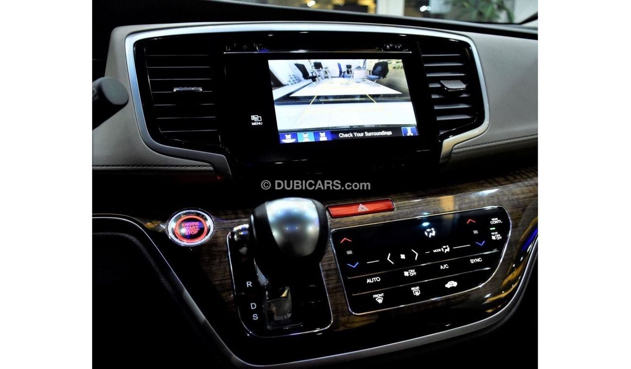 Honda Odyssey EXCELLENT DEAL for our Honda Odyssey ( 2018 Model ) in Dark Blue / Indigo Color GCC Specs