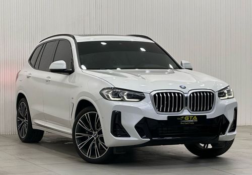 BMW X3 2023 BMW X3 xDrive30i M-Sport, Sep 2028 BMW Warranty + Service Pack, Full Options, Low Kms, GCC