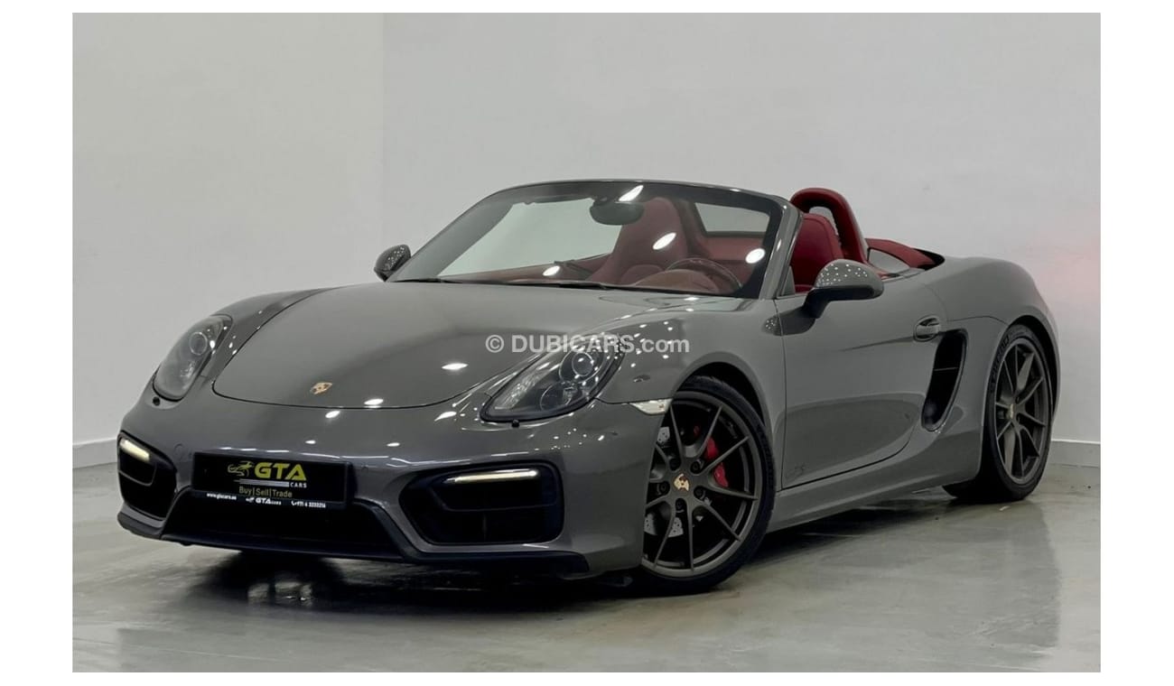 Used Porsche Boxster GTS 2016 Porsche Boxter GTS, Warranty, GCC 2016