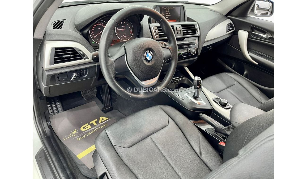 BMW 120i Executive 2017 BMW 120i, BMW Service History, Warranty, Low Mileage, GCC