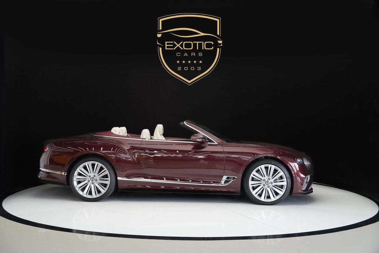 بنتلي كونتيننتال جي تي سي Bentley GTC Speed W12