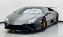 Lamborghini Huracan EVO Coupe RWD 2022 Lamborghini Huracan Evo, Lamborghini Service History, 1 Year Warranty, GCC