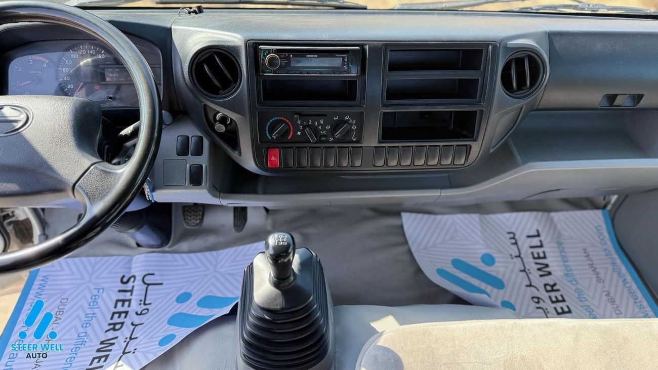 Hino 300 GCC Specs | White| RWD | Manual | Bare Chassis