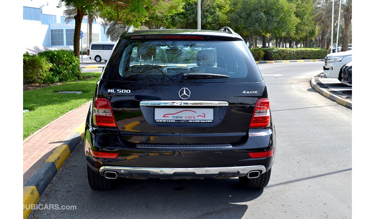 Mercedes-Benz ML 500 - GRAND EDITION - ZERO DOWN PAYMENT - 1640 AED/MONTHLY - 1 YR WARRANTY