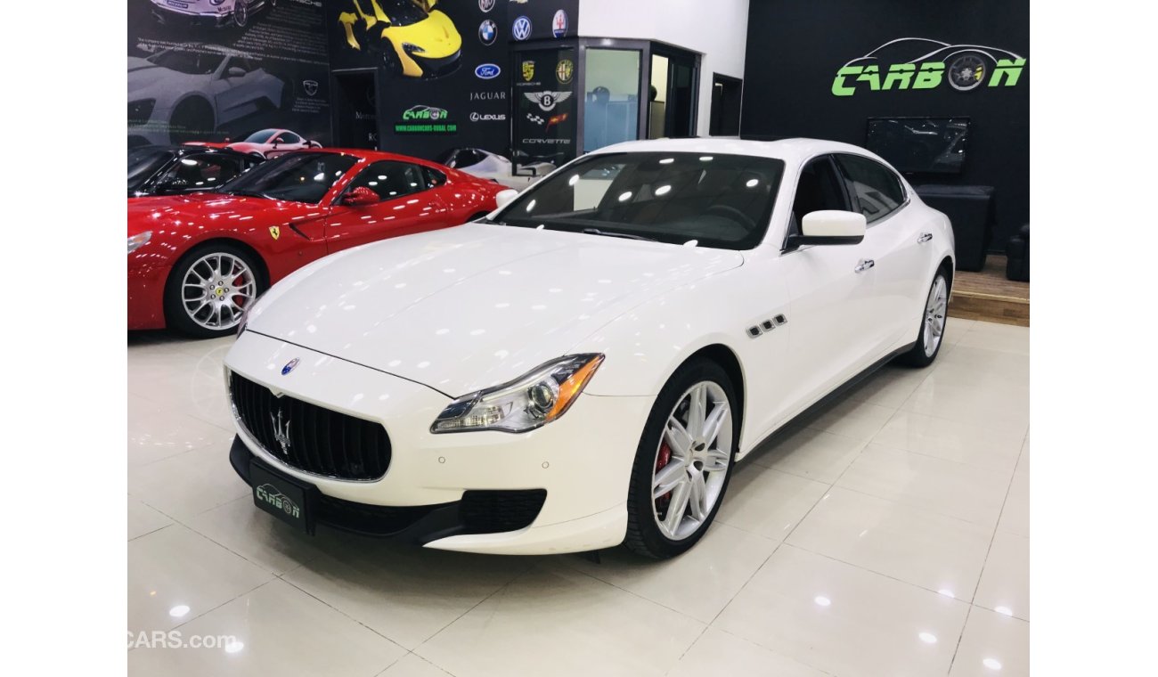 Maserati Quattroporte GTS V8 - 2014 - GCC - UNDER WARRANTY + FREE SERVICE - ( 2,100 AED PER MONTH )