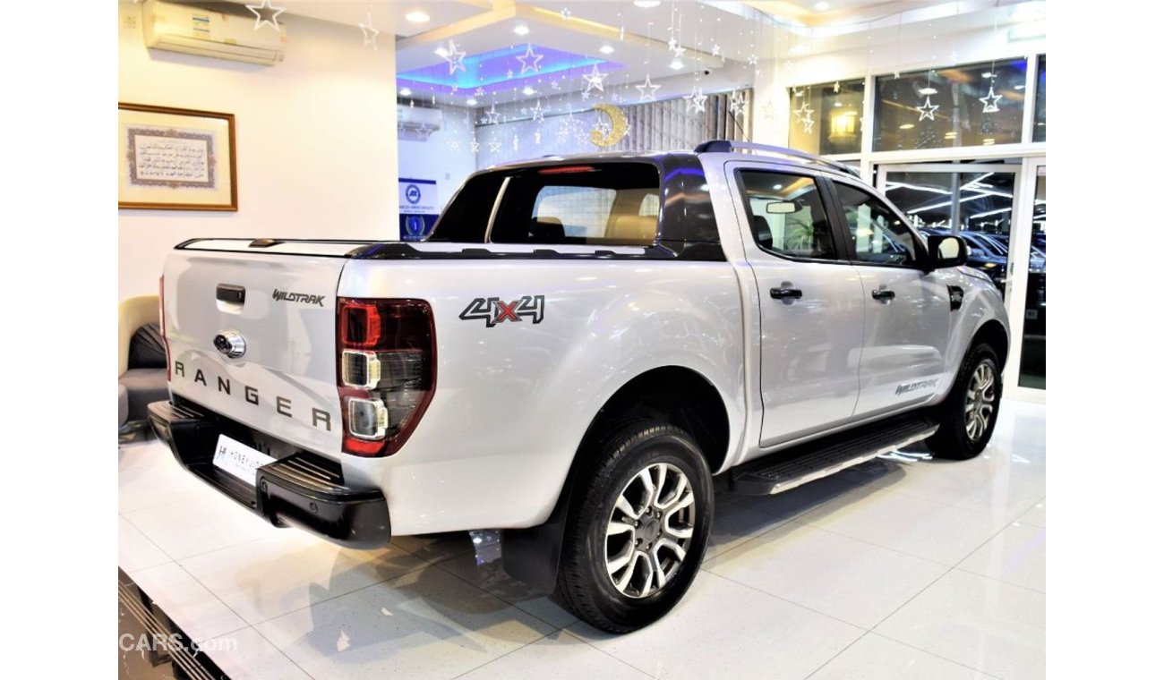 Ford Ranger ( AGENCY WARRANTY *ORIGINAL PAINT ( صبغ وكاله )* ) Ford Ranger WildTrak 4x4 2017 Model!! Silver Colo