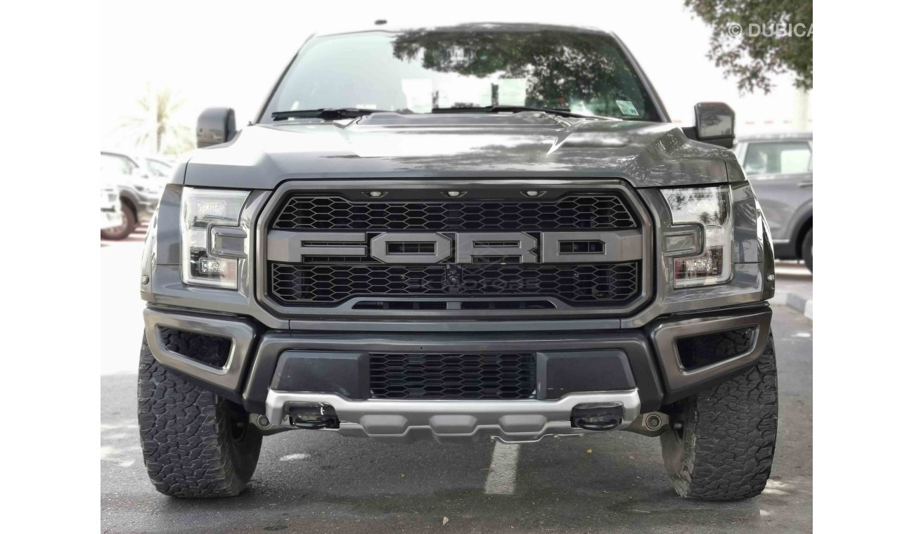 Ford Raptor 3.5L, 17" Rims, Driver Memory Seats, Front Heated & Cooled Seats, 360° Camera, Bluetooth (LOT # 791)