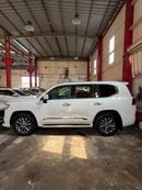 Toyota Land Cruiser GXR 2014Model Facelifted 2024 4.6L v8 petrol Engine Colour White push start Transmission Automatic Inter