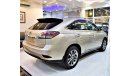 Lexus RX350 LEXUS RX 350 2015 Model! With SERVICE HISTORY Gold Color GCC SPECS