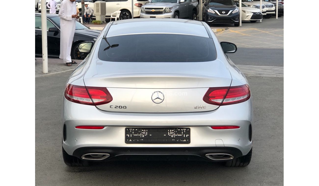 Mercedes-Benz C 200 Coupe Mercedes Benz C200 coupe model 2017 GCC car perfect condition full option low mileage panoramic roof