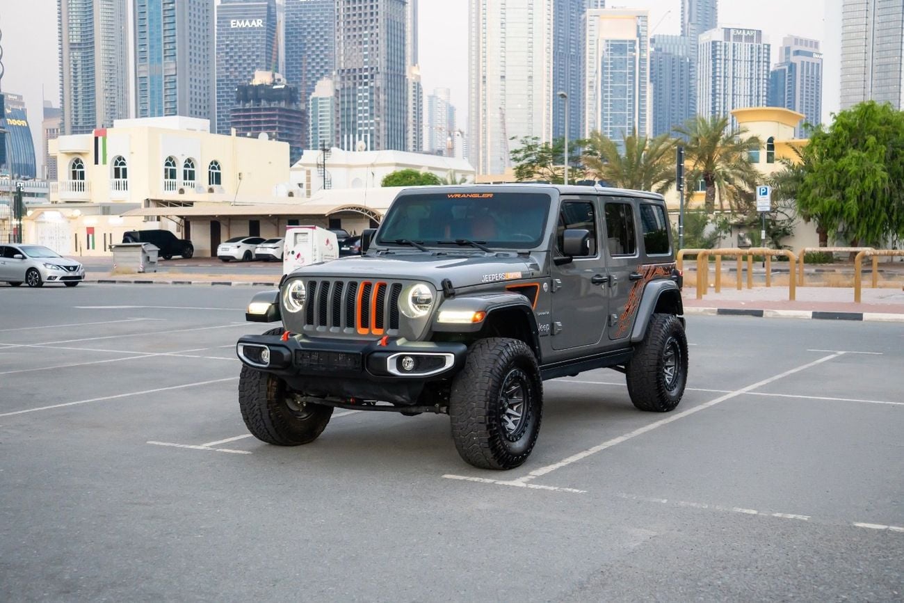 جيب رانجلر أنليميتد 2023 | GCC Specs | Fully Modified by Jeepers Fox Lifting Kits